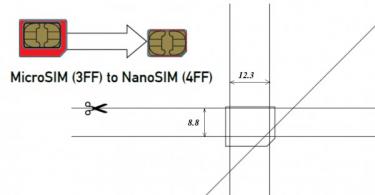Ինչպե՞ս կտրել SIM քարտը Nano SIM-ի համար: