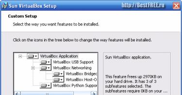 VirtualBox virtuālā mašīna iesācējiem Programmas, piemēram, virtualbox