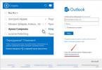 Paglikha ng mailbox sa Outlook Outlook mail client
