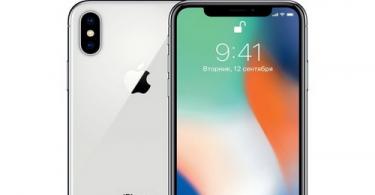What is the diagonal and screen size of the iPhone X in inches?