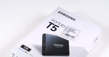 Kaasaskantav SSD Samsung T5 – lükake see maksimumini!